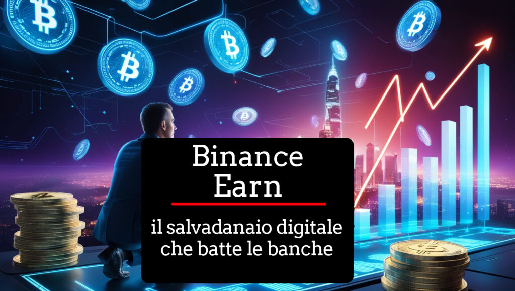 Binance Earn il salvadanaio digitale che batte le banche