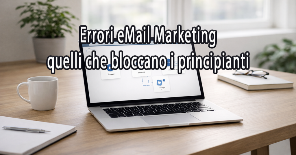 Errori email marketing: quelli che bloccano i principianti