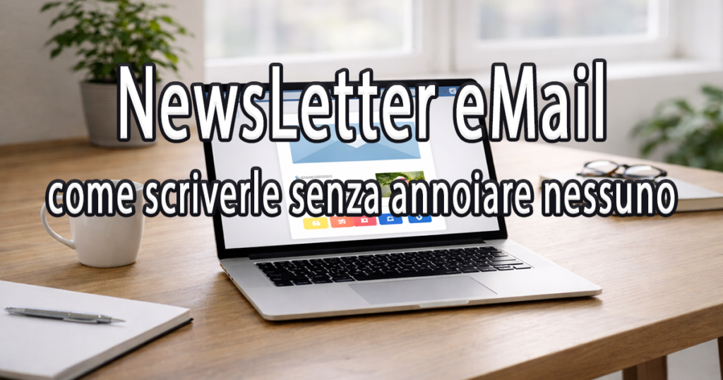 Newsletter email: come scriverle senza annoiare nessuno