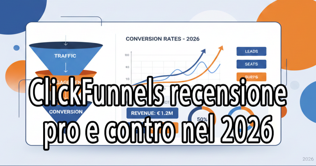 ClickFunnels recensione: pro e contro nel 2026